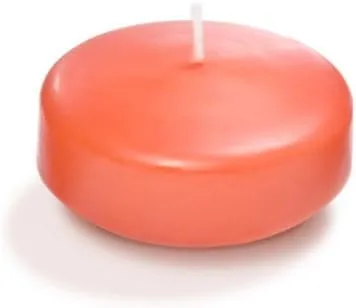 Miniatura 63 de yummi Caja de 18 velas flotantes color rojo rubí de 3 pulgadas