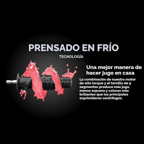 Miniatura 12 de Ninja NeverClog Exprimidor de Prensa Fría, Exprimidor Lento Potente con Control Total de Pulpa, Para Encimera, Eléctrico, 2 Funciones de Pulpa, Apto
