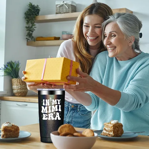 Miniatura 4 de Fufandi Regalos para Mimi, la Mejor Mimi de Todas - Regalos de Navidad, Día de la Madre y Cumpleaños para Mimis, Abuela, Abuelita, Nueva Nana - Taza