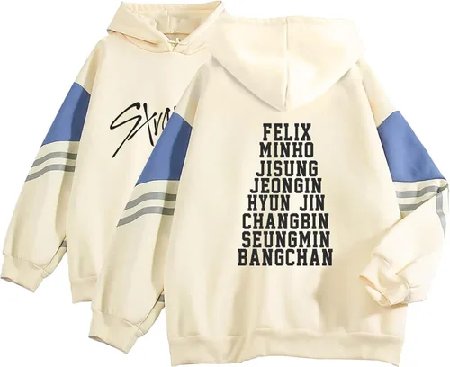 JUNG KOOK SKZ Hoodie Felix Hyunjin Bangchan New Album Star Concert Sweater Support Sweatshirt Shirt Skz Merch for Women