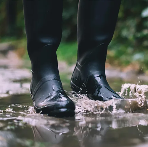 Miniatura 5 de ATERET Calzado ligero y duradero de la bota de goma del PVC de la protección del calzado el 100% impermeable para la industria de la construcción