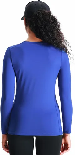 Miniatura 32 de NELEUS - Camisa deportiva de compresión atlética, de manga larga, para mujer, dry fit, paquete de 3