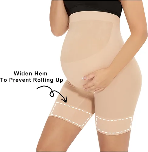 Miniatura 4 de Narcissus Baby Bump - Fajas de maternidad sin costuras, ropa interior a medio muslo - Vestido de maternidad para baby shower
