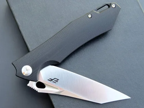 Miniatura 5 de Eafengrow EF934 Cuchillo de bolsillo D2 Hoja de acero Cuchillo plegable G10 Mango Liner Lock Camping Survival Tool Cuchillos para acampar al aire
