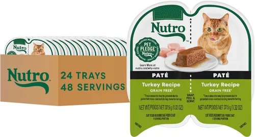 Miniatura 14 de Nutro Perfect Portions Receta de pollo en paté de comida húmeda para gatos, 2.64 onzas, paquete doble (24 unidades, paquete de 1)