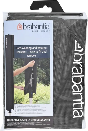 Miniatura 13 de Brabantia Lift-O-Matic Advance - Tendedero de 4 brazos para exteriores (164 pies / Ø 1.97 pulgadas) de altura ajustable, tendedero plegable + estaca