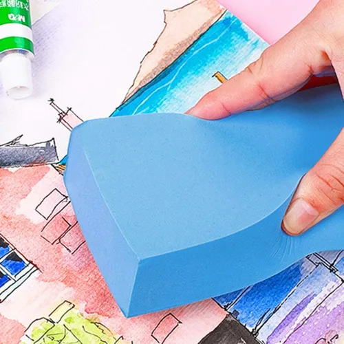 Miniatura 4 de Paquete de 2 esponjas rectangulares para artistas, esponjas de acuarela para pintura, manualidades, lechada, limpieza, cerámica, cerámica, uso