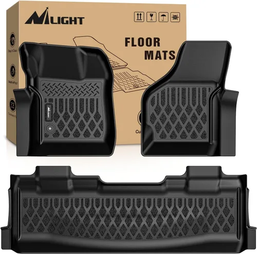 Nilight Alfombrillas TPE para Ford F250 F350 F450 Super Duty Crew Cab 1999 2000 2001 2002 2003 2004 2005 2006 2007 ajuste personalizado para todo