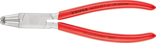 Miniatura 6 de KNIPEX Herramientas - Alicates Circlip, Interno, 90 grados en ángulo, punta forjada, 1 37/64"-3 15/16" diámetro del diámetro (4421J31), 8.50 rojo