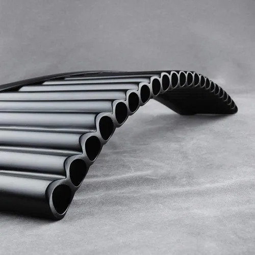 Miniatura 4 de 22 tubos G Key Profesional Black Pan Flauta China Tradicional Instrumento Musical Tubos Fácil de Aprender con Exquisitas Tubos de Pan Marrón Flauta