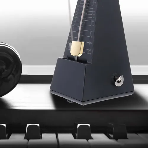 Miniatura 5 de Toyvian Metrónomo deslizante bloque accesorio de metal para piano, pieza de repuesto de fácil instalación, diseño compacto para suministro