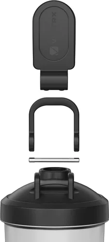 Miniatura 8 de VOLTRX Botella agitadora de proteínas, mezclador eléctrico recargable USB C para batidos de proteínas, vasos agitadores para batidos de proteínas