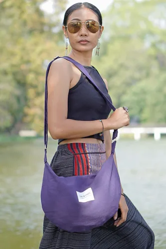 Miniatura 3 de Your Cozy Bolso bandolera para mujer, bolso grande para compras, bolso de mano con cremallera superior, bolso de mensajero hecho a mano