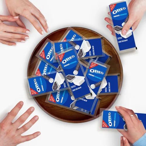 Miniatura 6 de Handi-Snacks OREO - Paquetes de bocadillos para salsa de galletas y creme, 20 paquetes de aperitivos