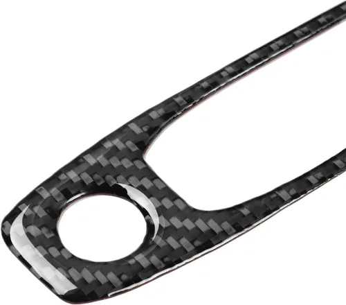 Miniatura 7 de 1 unidad de panel de cubierta de fibra de carbono, interruptor de faros delanteros Kit de ajuste interior para Tesla modelo 3 2017-2022 y modelo Y