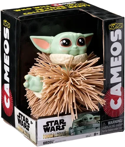 Koosh Cameos - Grogu - Star Wars The Mandalorian Collectible - Colecciónalos todos - A partir de 8 años, 4 x 3.25 x 4.5 pulgadas