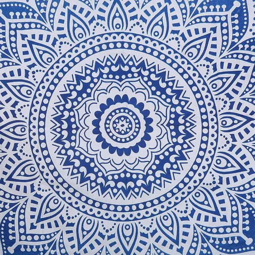 Miniatura 3 de RAJRANG - Tapiz con mandala para dormitorio y sala de estar, bohemio, para colgar en la pared, tapices de algodón