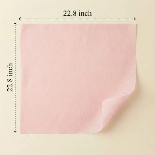 Miniatura 7 de BBJ WRAPS Papel de flores de algodón coreano, no tejido, impermeable, para ramo floral, papel de seda para suministros de floristería, 22.8 x 22.8