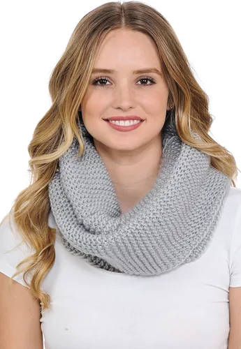Miniatura 2 de Basico Bufanda Infinity Bufanda de punto de ganchillo de invierno en talla única