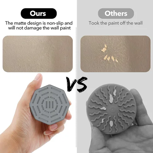 Miniatura 6 de ICERO Protector de pared para puerta de bebé, protege las paredes y puertas de las puertas de mascotas y perros, puertas montadas a presión que