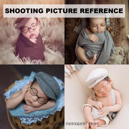 Miniatura 4 de Zeroest Accesorios de fotografía para recién nacidos, lentes para fotos de bebé, accesorios para sesión de fotos, accesorios para sesión de fotos