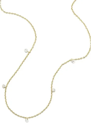 Miniatura 3 de Fossil - Collar con colgante de acero inoxidable en tono dorado para mujer