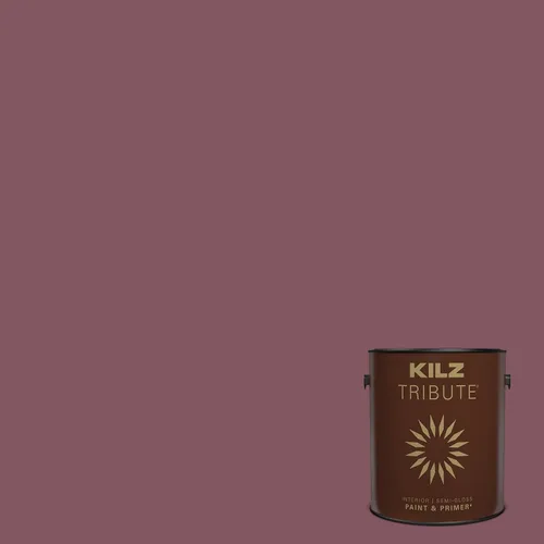 Miniatura 42 de KILZ TRIBUTE Pintura e imprimación en uno, para interiores, semibrillante, Almost Sage, 1 galón
