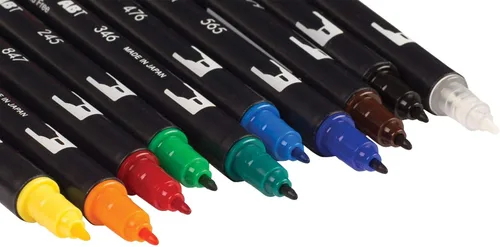 Miniatura 4 de Tombow ABT - Juego de 10 bolígrafos de doble pincel