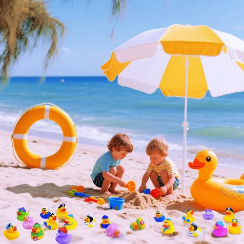 Miniatura 2 de Patos de goma para niños, juguetes de baño para bebés, patos flotadores para niños pequeños, accesorios para duchas, juguetes para el aula