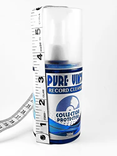 Miniatura 4 de Collector Protector Solución de limpieza de discos de alta calidad: limpiador de discos de vinilo líquido de 6.7 onzas y paño de microfibra
