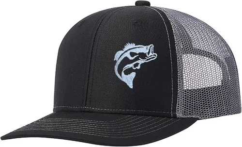 Sombreros de pez lubino para hombres y mujeres, regalos de pesca con mosca, gorra de béisbol para papá