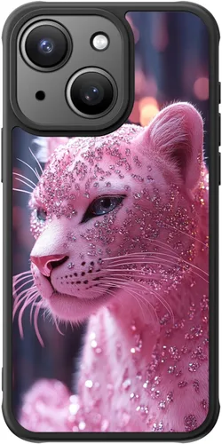 Miniatura 144 de FUNMIKO Funda para iPhone 16 Plus, carga inalámbrica y protección de grado militar, diseño floral moderno para mujeres y niñas, funda antideslizante