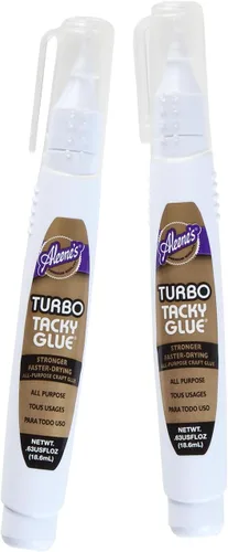 Miniatura 4 de Aleene's - Bolígrafo de pegamento Turbo Tacky para manualidades, aplicación de punta de precisión, adhesivo de unión fuerte, se seca transparente