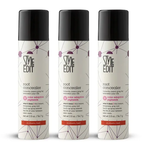 Miniatura 26 de Corrector de raíz marrón medio, spray de retoque para cabello castaño medio, cubre temporalmente el cabello gris, paquete de 1