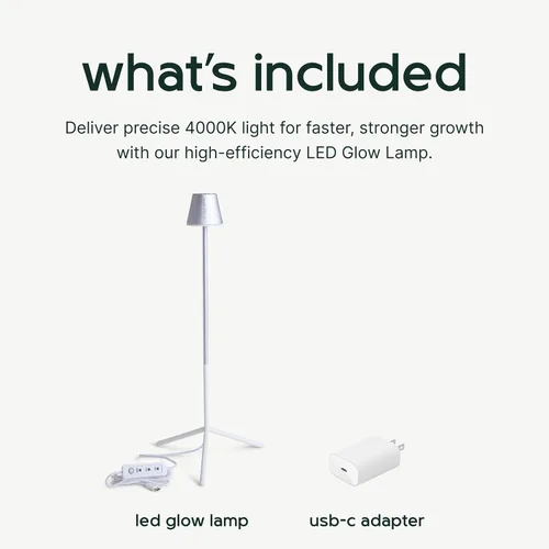 Miniatura 3 de Lettuce Grow Lámpara brillante – Elegante luz LED para cultivo debajo del gabinete para jardín comestible interior – Sistema de espectro completo