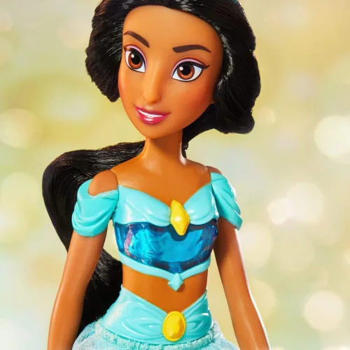 Miniatura 4 de Disney Princess Royal Shimmer - Muñeca de jazmín con falda y accesorios, juguete para niños a partir de 3 años