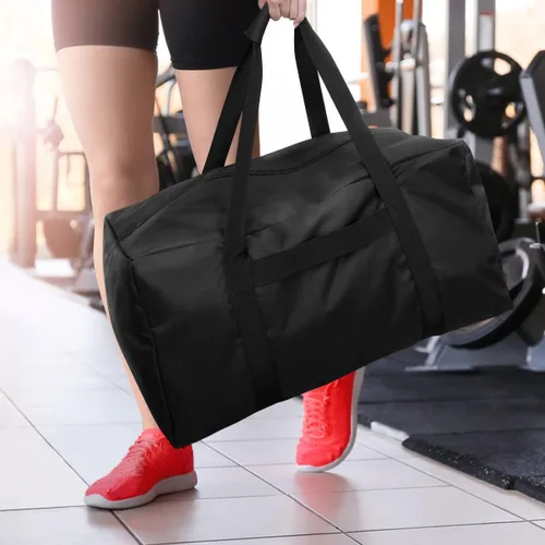 Miniatura 3 de COOLBEBE Bolsa de lona deportiva de 24 pulgadas Bolsa de viaje de 53 litros con cremallera mejorada para fin de semana durante la noche, bolsa