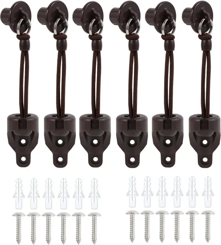 Miniatura 14 de Reemplazo universal de persianas enrollables para exteriores e interiores (5 tapas finales, beige)