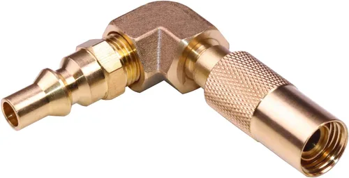 Miniatura 5 de DOZYANT - Adaptador de conexión rápida RV de 1/4 pulgadas, ajuste de conversión de codo para parrilla de mesa Blackstone - 17 pulgadas y 22 pulgadas
