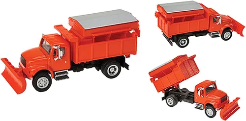 Miniatura 17 de Walthers SceneMaster International, Camión Col 7600 de 2 Ejes en Plata y Negro