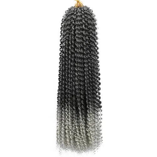 Miniatura 49 de Cabello Passion Twist de 24 pulgadas, 8 paquetes de cabello Passion Twist de ganchillo para mujeres, cabello trenzado Passion Twists largo bohemio