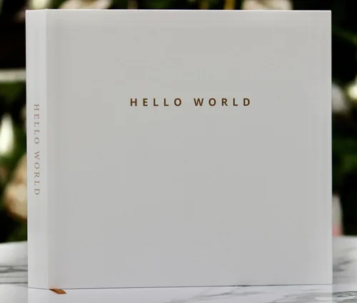 Miniatura 9 de Joss & Lac Gender Neutral Álbum de fotos minimalista para bebé niño o niña de los primeros 5 años - Un libro de hitos para registrar cada evento