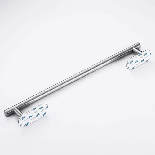 Miniatura 3 de Toallero autoadhesivo de 20 pulgadas para montar en la pared, acero inoxidable, pulido, para baño, cocina, sin taladro, mate, moderno, decoración