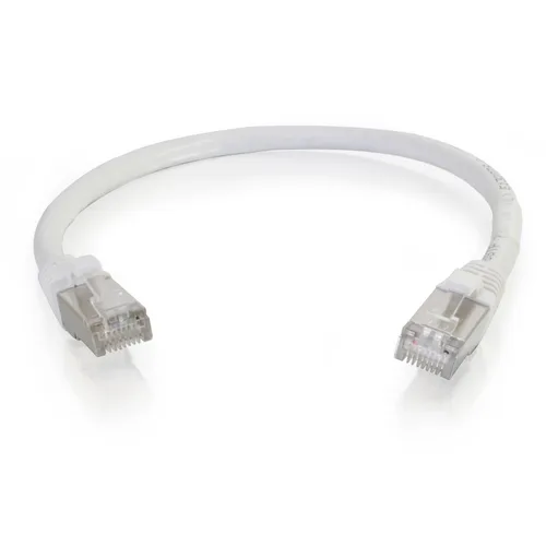Miniatura 44 de C2G/Cables to Go 27872 Cable de red Ethernet cruzado Cat6 sin blindaje (UTP) sin enganche, amarillo (2,13 metros/7 pies)