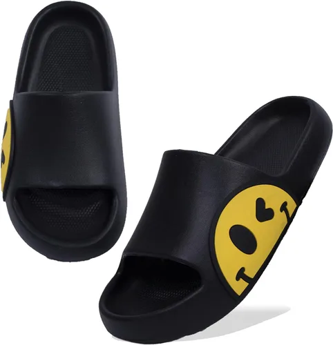 Miniatura 9 de Sandals for Girls and Boys,Mens Slippers Sandals for Women,EVA Anti-Slip Indoor & Outdoor Kids Slippers Smile Face Open Toe Spa Bath Pool Gym House