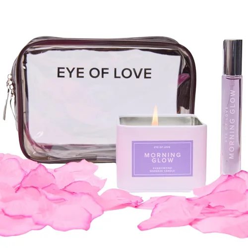 Miniatura 9 de Love in Transit Travel Set – Perfume de feromonas románticas y vela con pétalos de rosa, bolsa de viaje