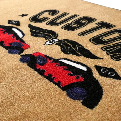 Miniatura 3 de Tapete personalizado para puerta con logotipo, para interiores y exteriores, alfombra de entrada comercial, para oficina, hogar, hotel, hospital, 3