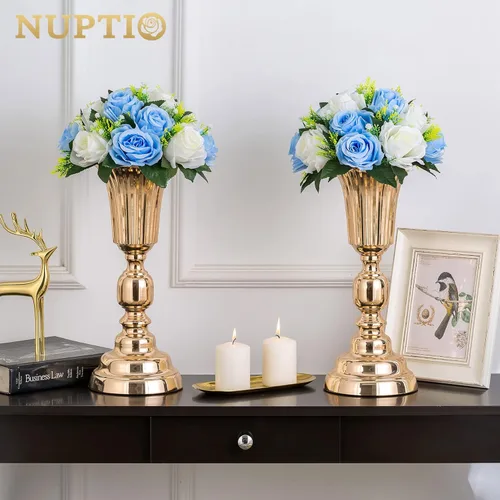Miniatura 163 de NUPTIO Centros de mesa de flores para mesas de boda: arreglo de bolas de flores artificiales rosa y blanco para bodas, fiestas, 2 piezas de rosas