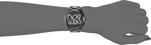 Miniatura 2 de Michael Kors MK3589 - Pista delgada Runway talla única Negro