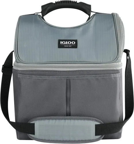 Miniatura 16 de Igloo Gripper - Bolsa enfriadora de lados suaves Enfriador de almuerzo aislado de doble compartimento